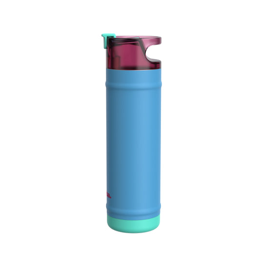 bubba 24 oz DualSip Insulated Stainless Steel Water Bottle - Blue Ribbon - US 8126
