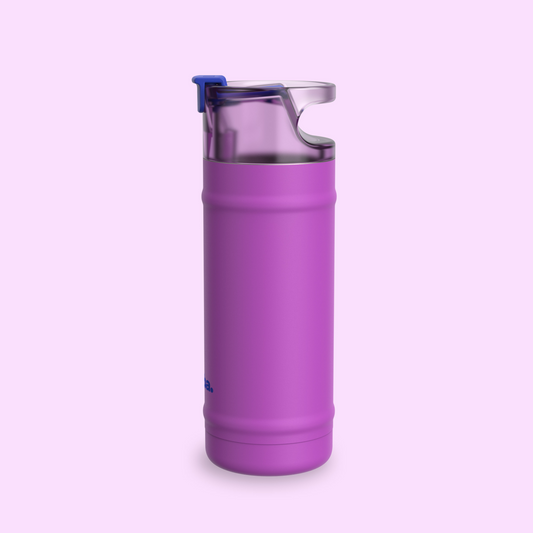 bubba 18 oz DualSip Insulated Stainless Steel Water Bottle - Mood Booster - US 1056