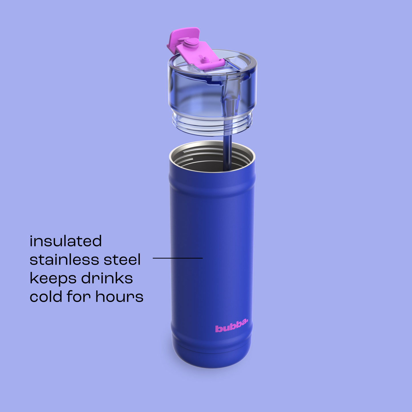 bubba 32 oz DualSip Insulated Stainless Steel Water Bottle - Ocean Energy - US 4574