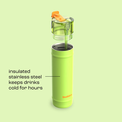 bubba 24 oz DualSip Insulated Stainless Steel Water Bottle - Glow Up - US 1257