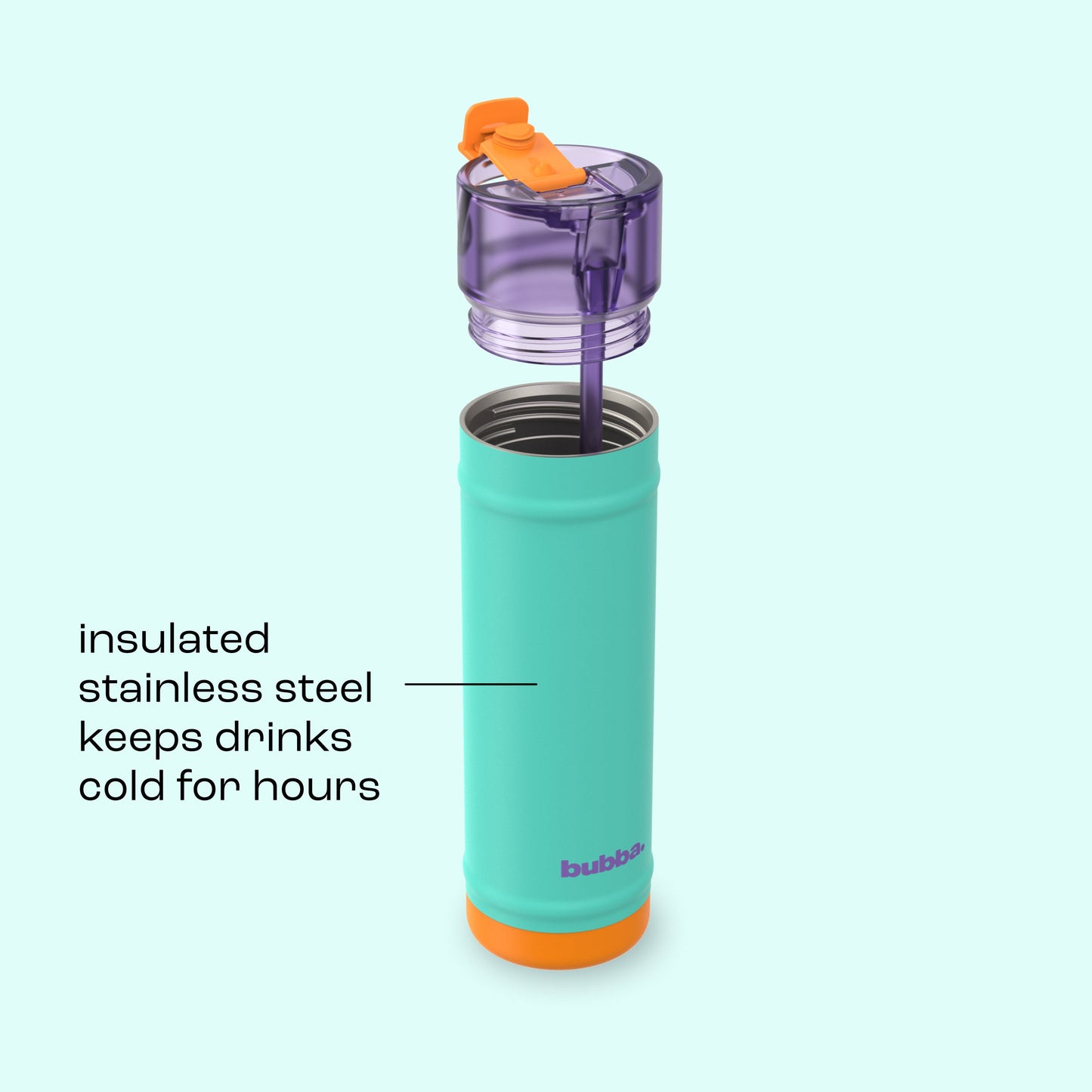 bubba 24 oz DualSip Insulated Stainless Steel Water Bottle -  Field Trip - US 2724