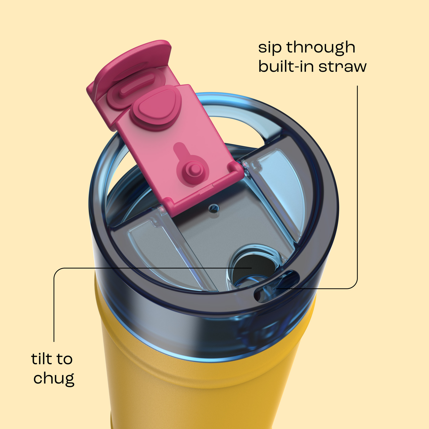 bubba 24 oz DualSip Insulated Stainless Steel Water Bottle - Spirit Week - US 3517