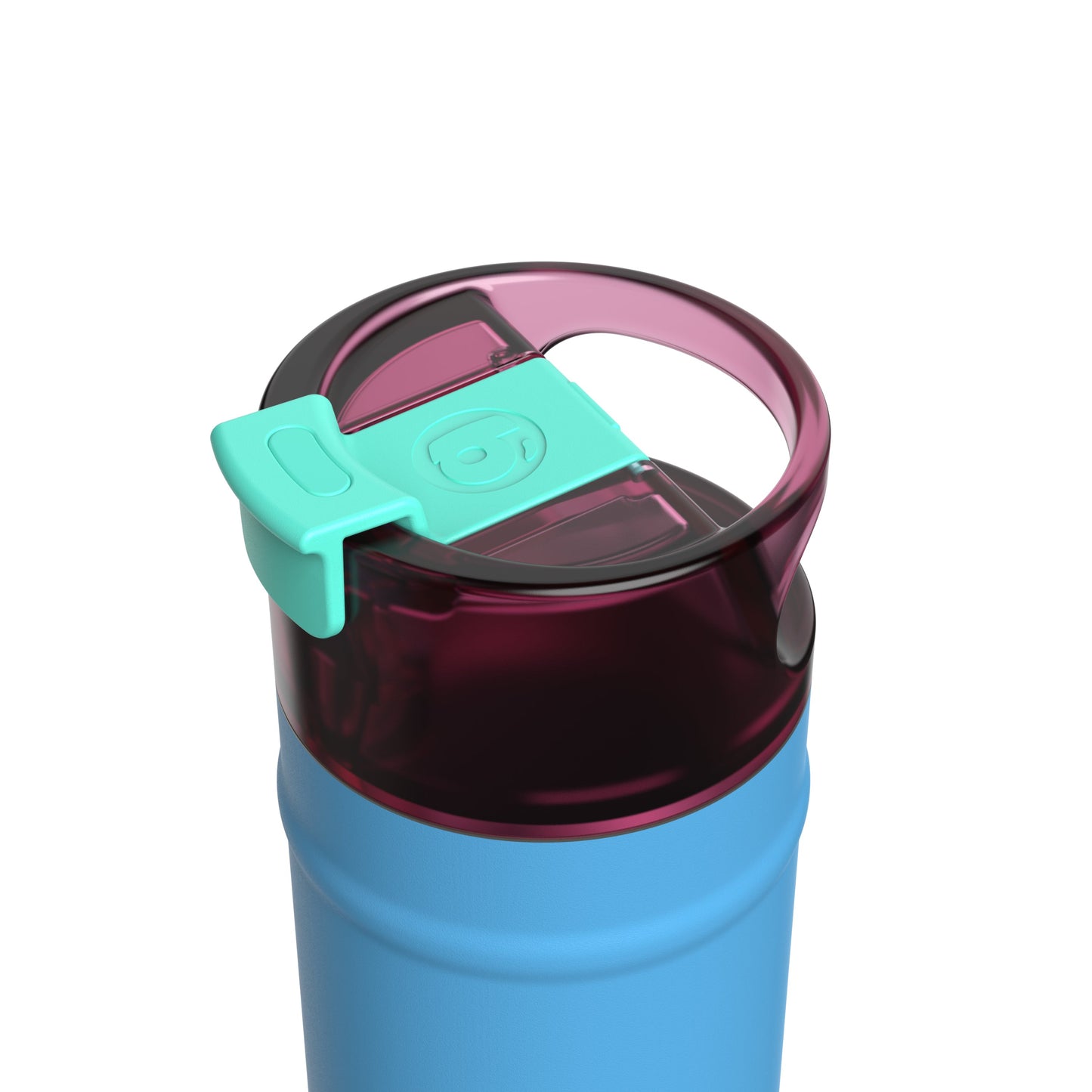 bubba 24 oz DualSip Insulated Stainless Steel Water Bottle - Blue Ribbon - US 8126