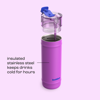 bubba 32 oz DualSip Insulated Stainless Steel Water Bottle - Mood Booster - US 3233