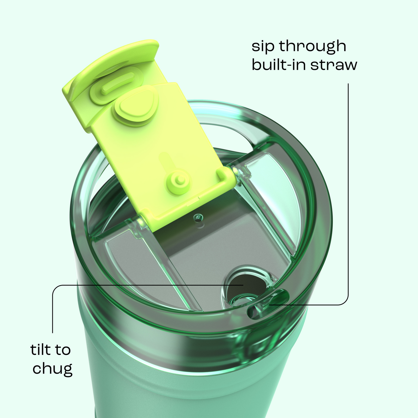 bubba 32 oz DualSip Insulated Stainless Steel Water Bottle - Tropical Eclipse - US 1623
