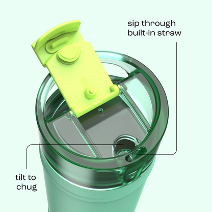 bubba 32 oz DualSip Insulated Stainless Steel Water Bottle - Tropical Eclipse - US 1623