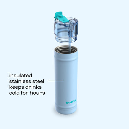 bubba 24 oz DualSip Insulated Stainless Steel Water Bottle - Daydreamin - US 7969