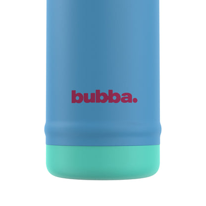 bubba 24 oz DualSip Insulated Stainless Steel Water Bottle - Blue Ribbon - US 8126