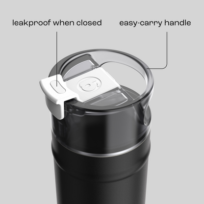 bubba 18 oz DualSip Insulated Stainless Steel Water Bottle -  Office Siren - US 4393