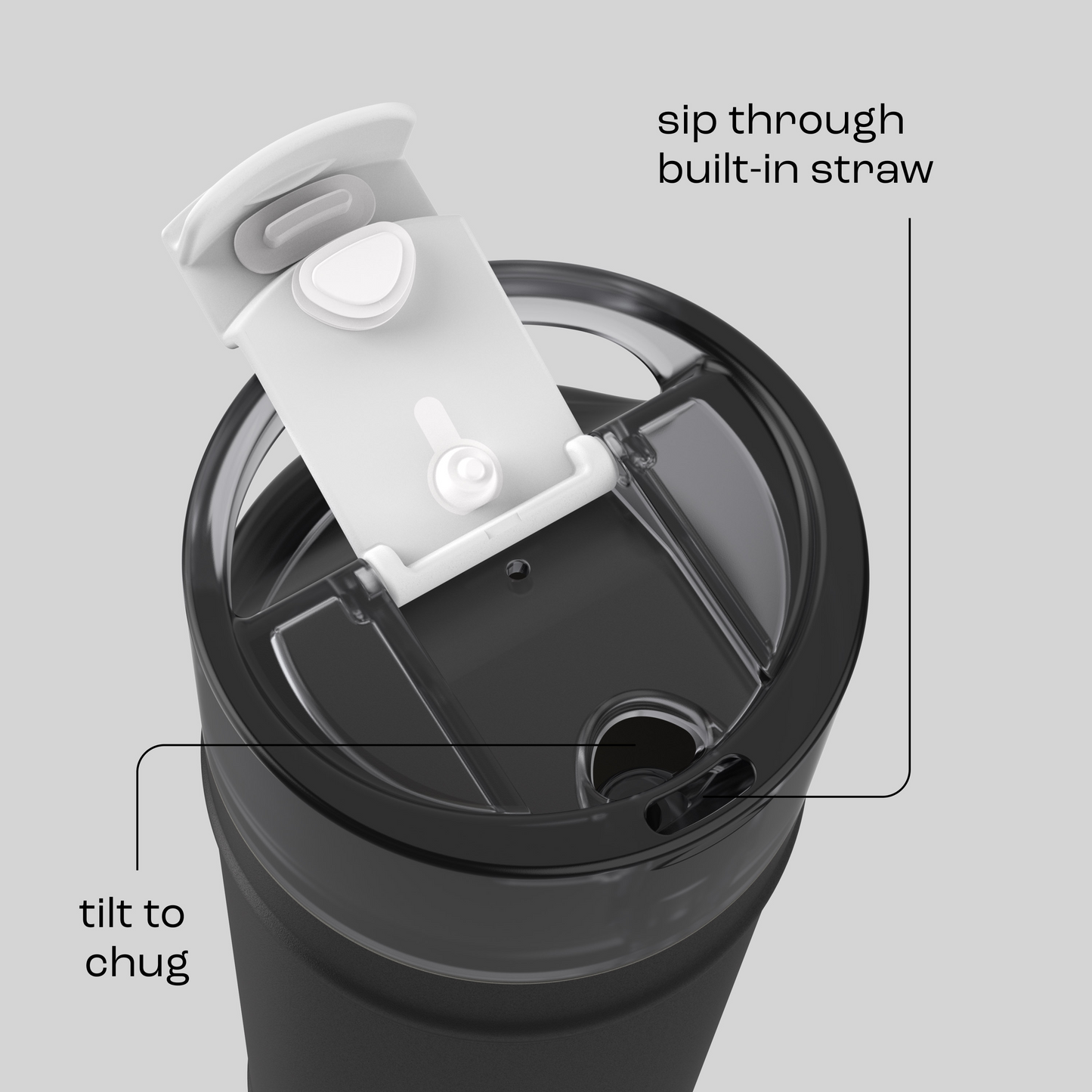 bubba 32 oz DualSip Insulated Stainless Steel Water Bottle - Office Siren - US 8291