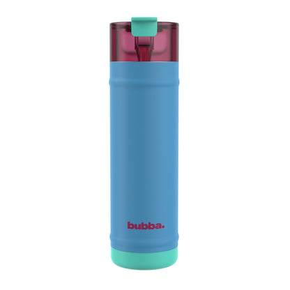 bubba 24 oz DualSip Insulated Stainless Steel Water Bottle - Blue Ribbon - US 8126