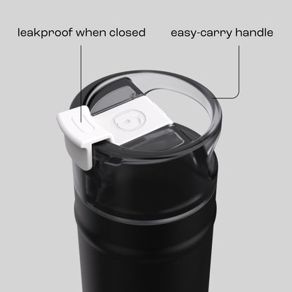 bubba 24 oz DualSip Insulated Stainless Steel Water Bottle - Office Siren - US 2767