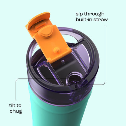 bubba 24 oz DualSip Insulated Stainless Steel Water Bottle -  Field Trip - US 2724