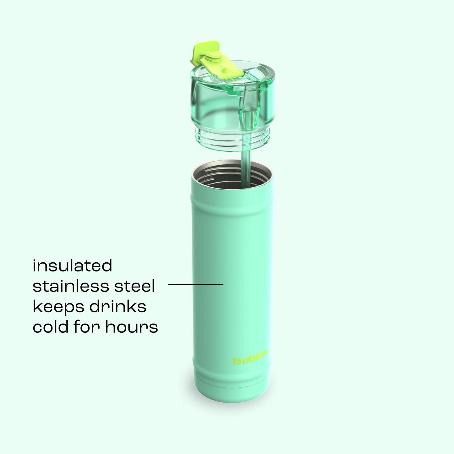 bubba 24 oz DualSip Insulated Stainless Steel Water Bottle - Tropical Eclipse - US 6856