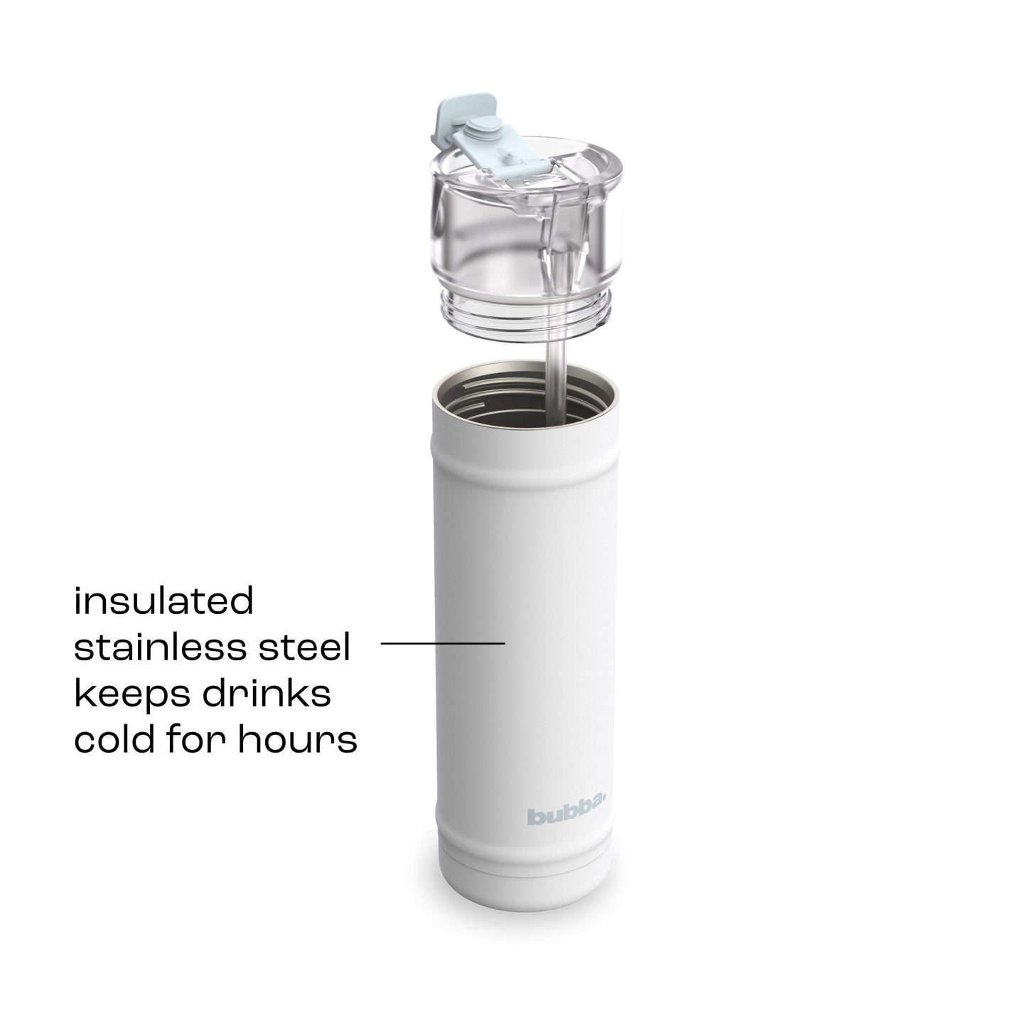 bubba 24 oz DualSip Insulated Stainless Steel Water Bottle - Fresh Kicks - US 8291